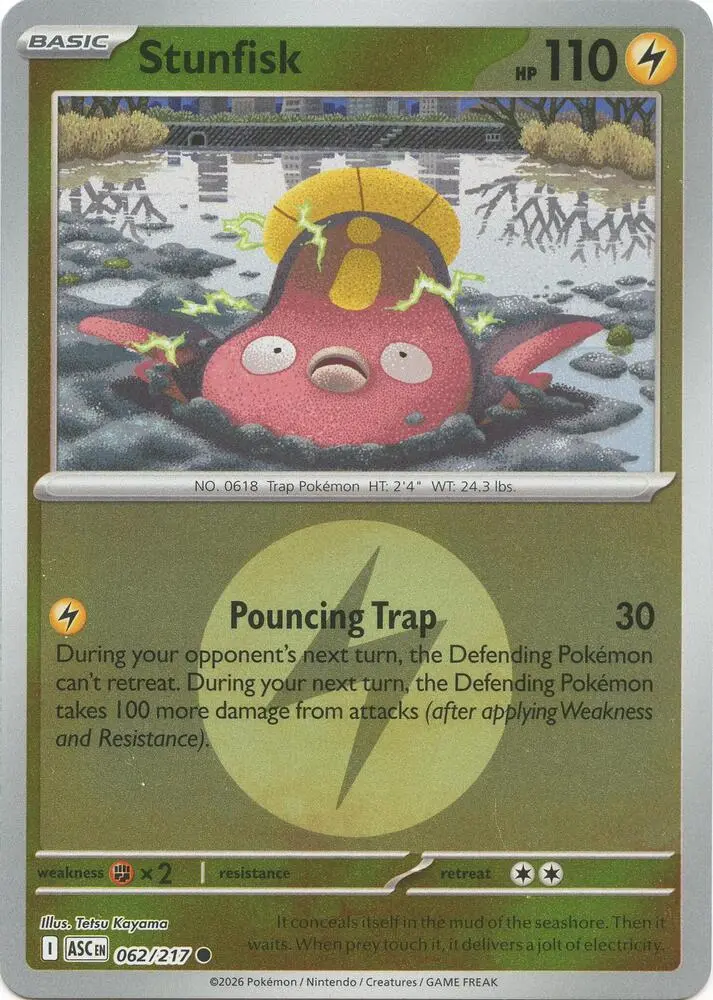 Stunfisk (Quick Ball), Ascended Heroes 062/217
