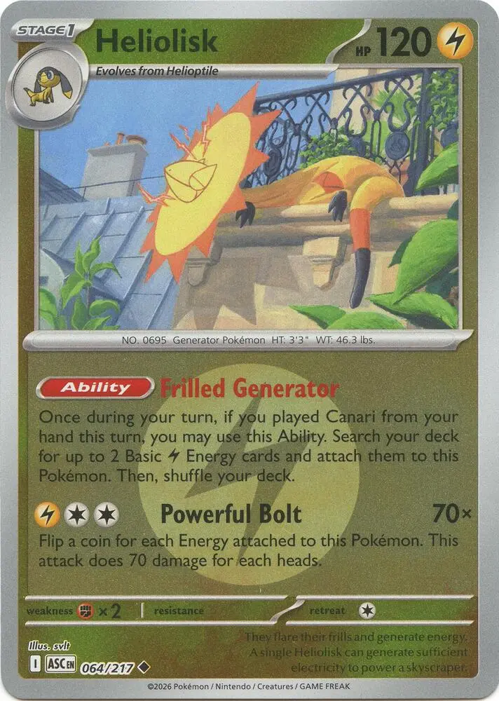 Heliolisk, Ascended Heroes 064/217