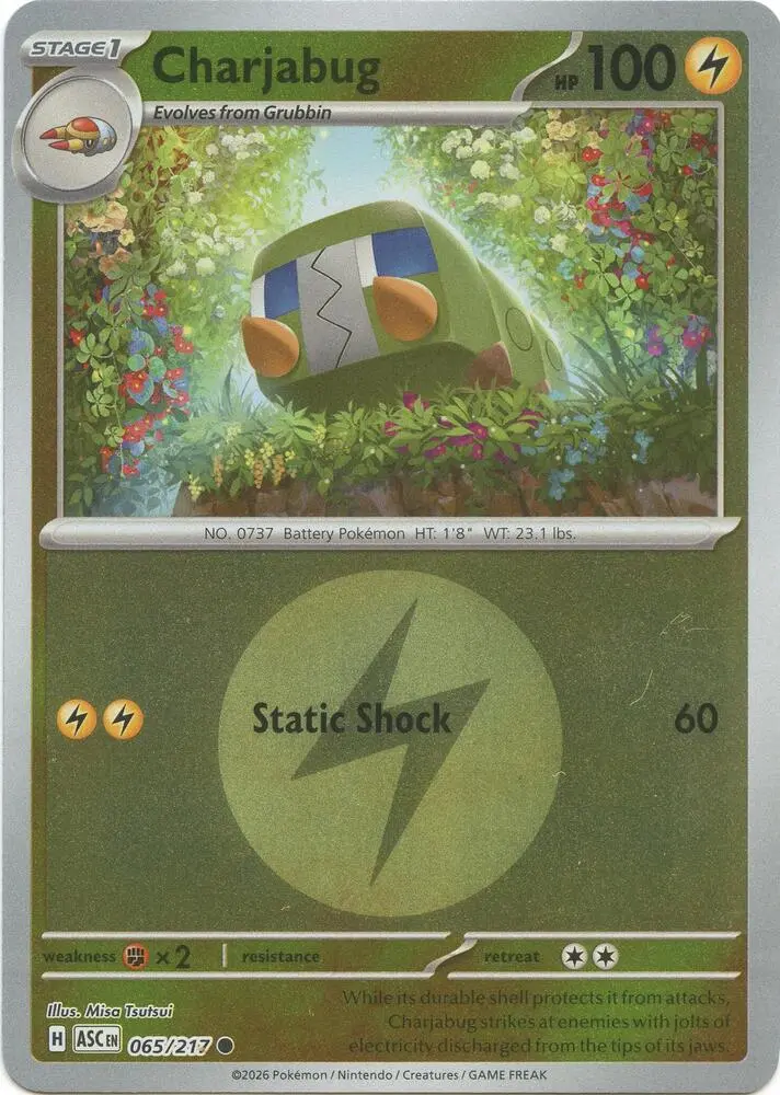 Charjabug (Quick Ball), Ascended Heroes 065/217