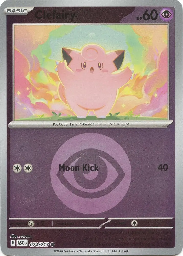 Clefairy (Love Ball), Ascended Heroes 074/217