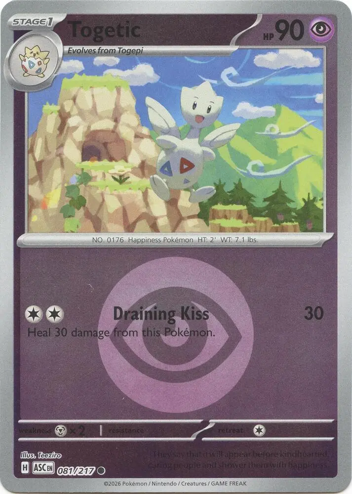 Togetic (Love Ball), Ascended Heroes 081/217
