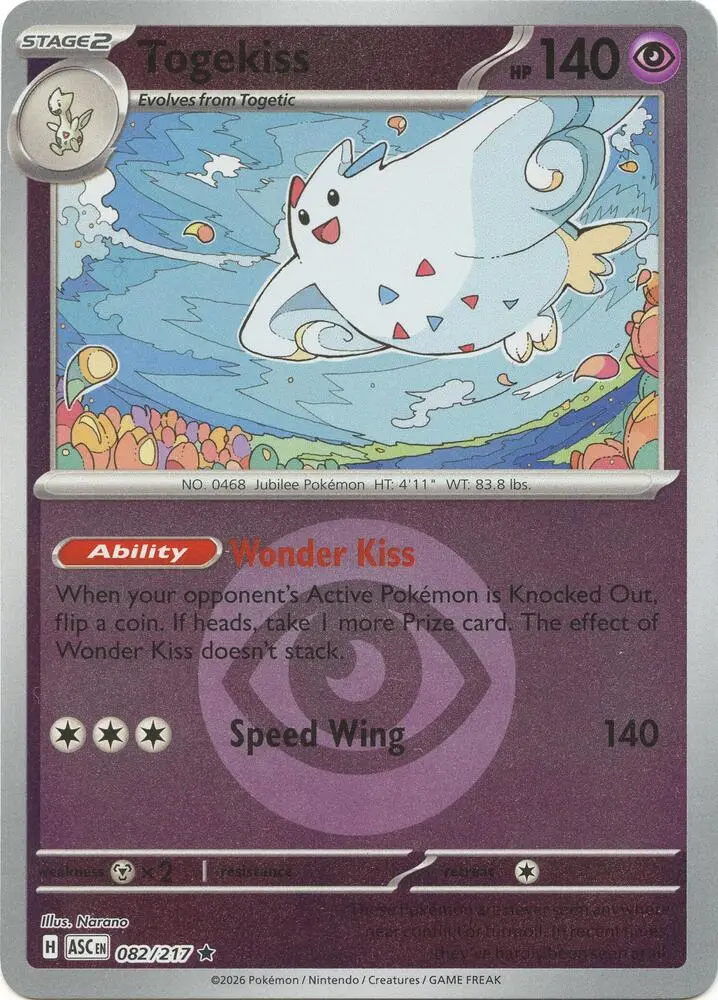 Togekiss, Ascended Heroes 082/217