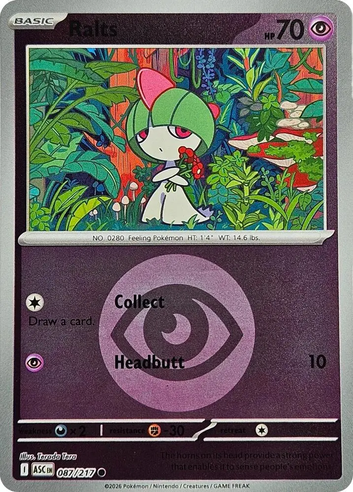 Ralts (Love Ball), Ascended Heroes 087/217