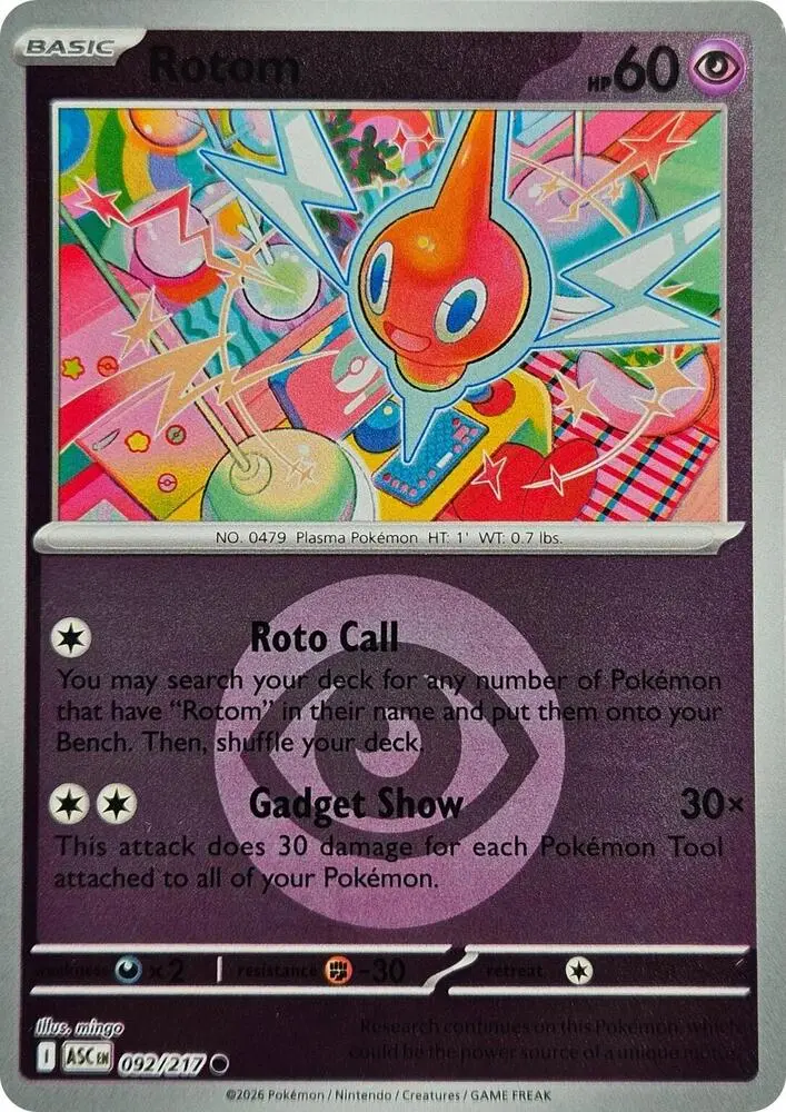 Rotom (Dusk Ball), Ascended Heroes 092/217