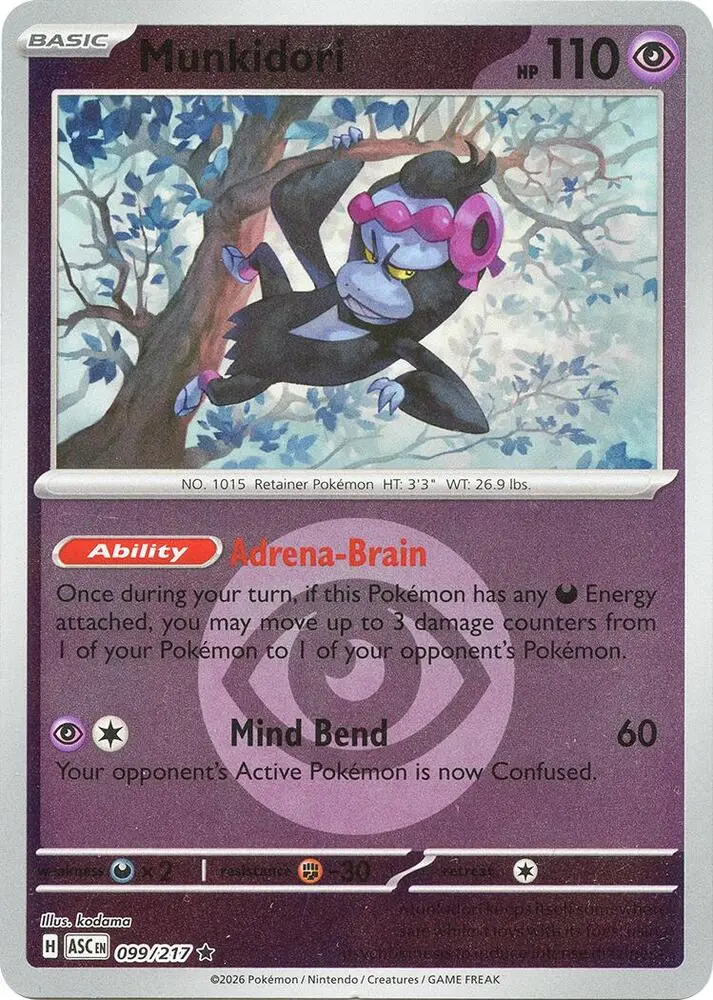 Munkidori (Dusk Ball), Ascended Heroes 099/217