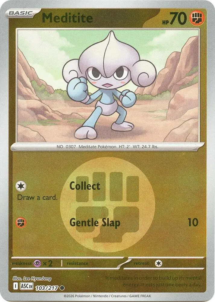 Meditite (Quick Ball), Ascended Heroes 103/217