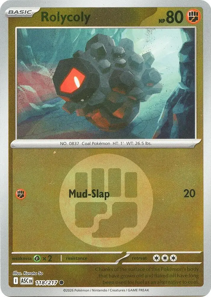 Rolycoly (Dusk Ball), Ascended Heroes 118/217