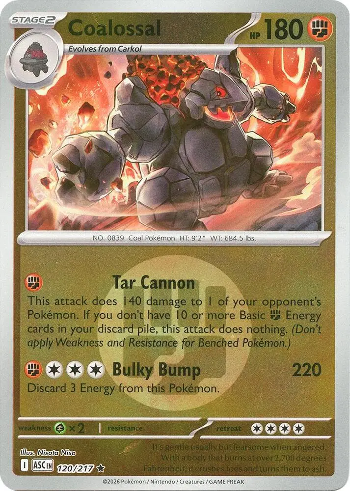 Coalossal (Dusk Ball), Ascended Heroes 120/217