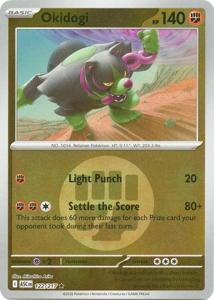 Okidogi (Friend Ball), Ascended Heroes 122/217