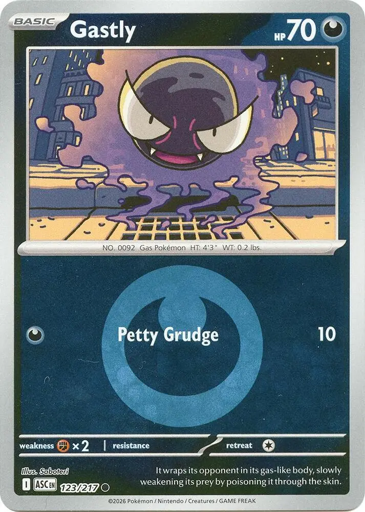 Gastly (Dusk Ball), Ascended Heroes 123/217