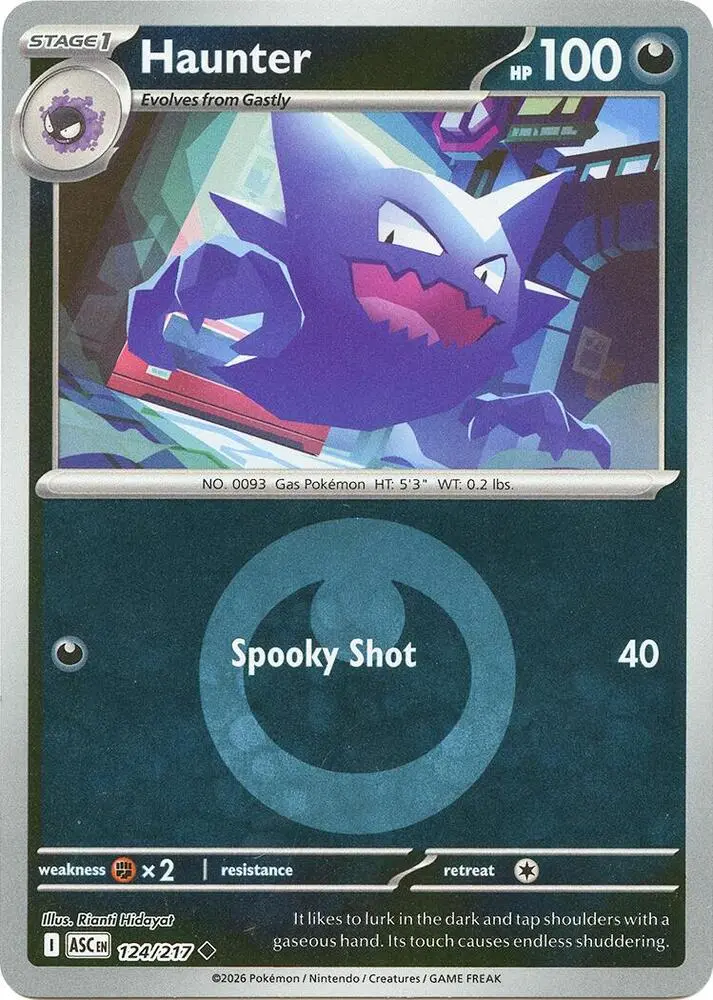 Haunter (Dusk Ball), Ascended Heroes 124/217