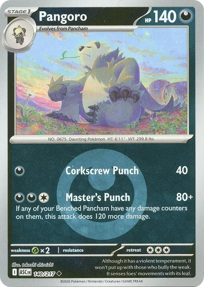 Pangoro (Love Ball), Ascended Heroes 140/217