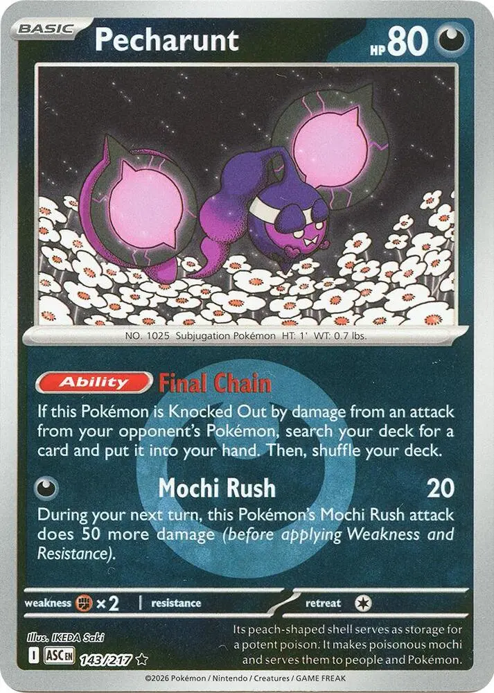 Pecharunt (Poke Ball), Ascended Heroes 143/217
