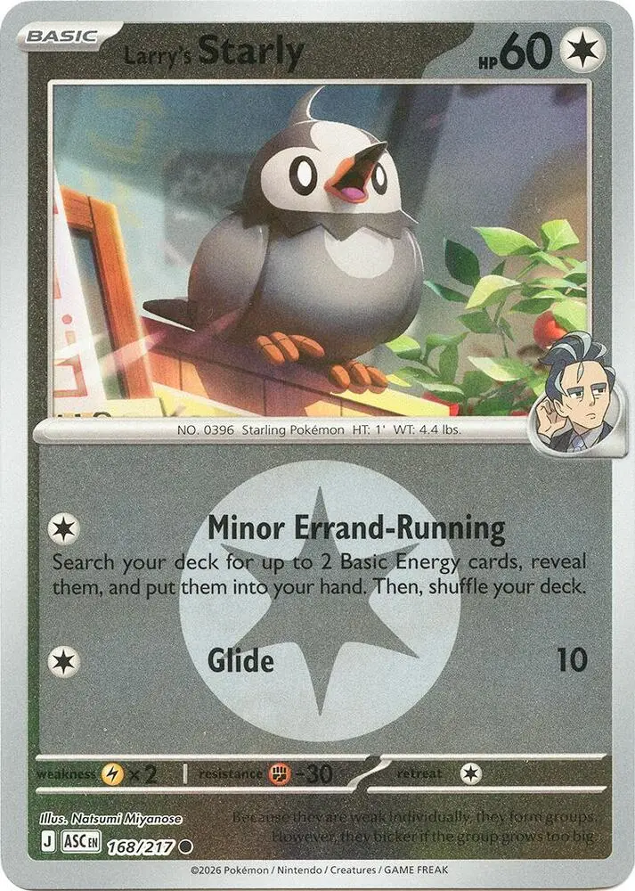 Larry's Starly (Poke Ball), Ascended Heroes 168/217