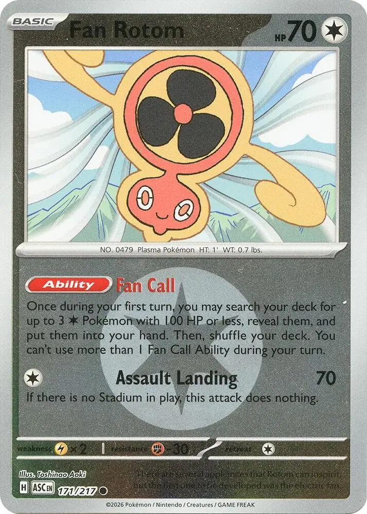 Fan Rotom, Ascended Heroes 171/217