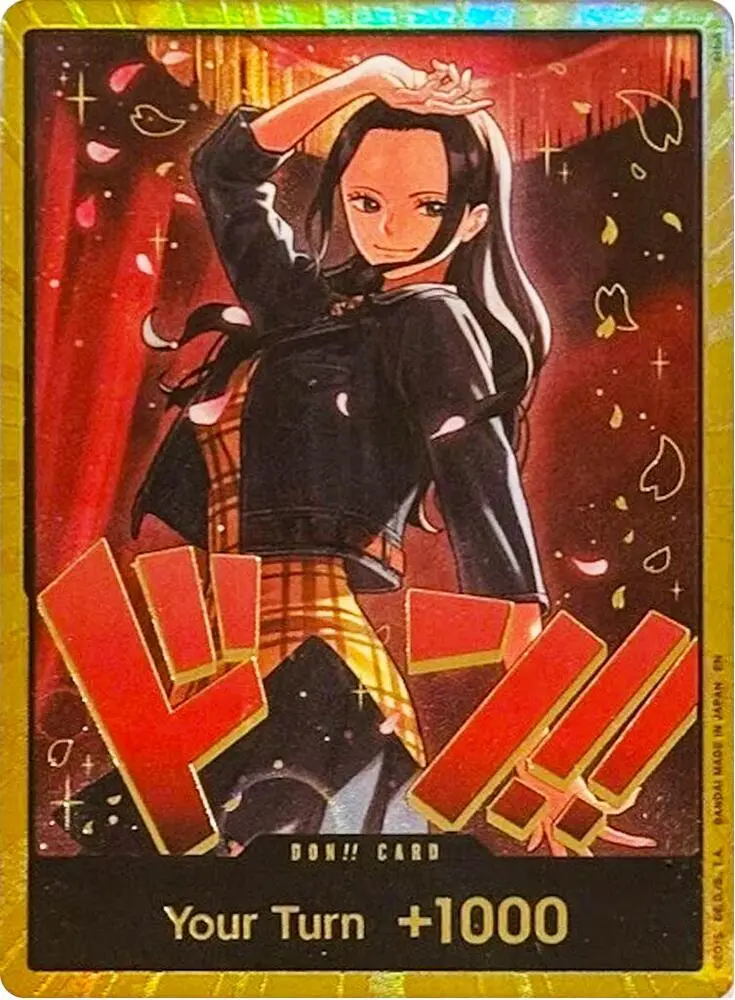 DON!! Card (Nico Robin Gold), Extra Booster: One Piece Heroines Edition DON!!