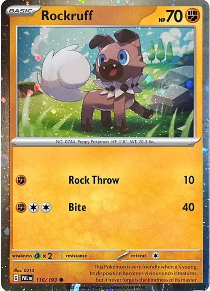 Rockruff, Blister Exclusives 116/193