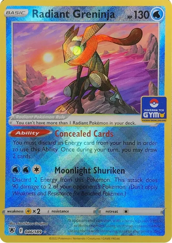 Radiant Greninja, Southeast Asia Exclusives 046/189