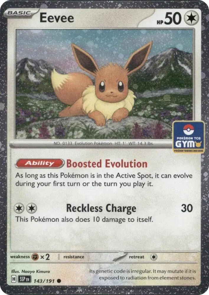Eevee, Southeast Asia Exclusives 143/191