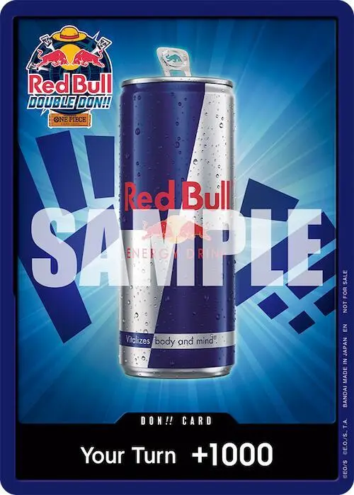 DON!! Card (Red Bull Don!!), One Piece Promotion Cards DON!!