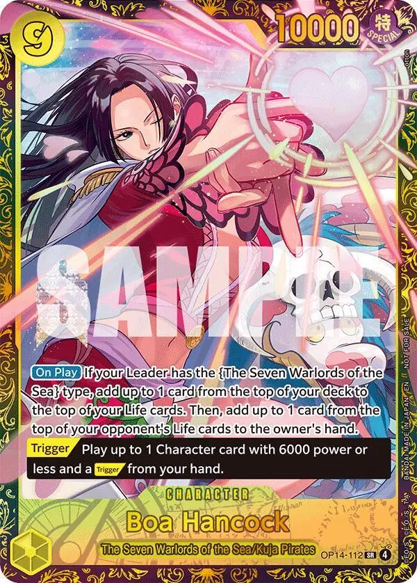 Boa Hancock (CS 26-27 Regionals Season 1), One Piece Promotion Cards OP14-112