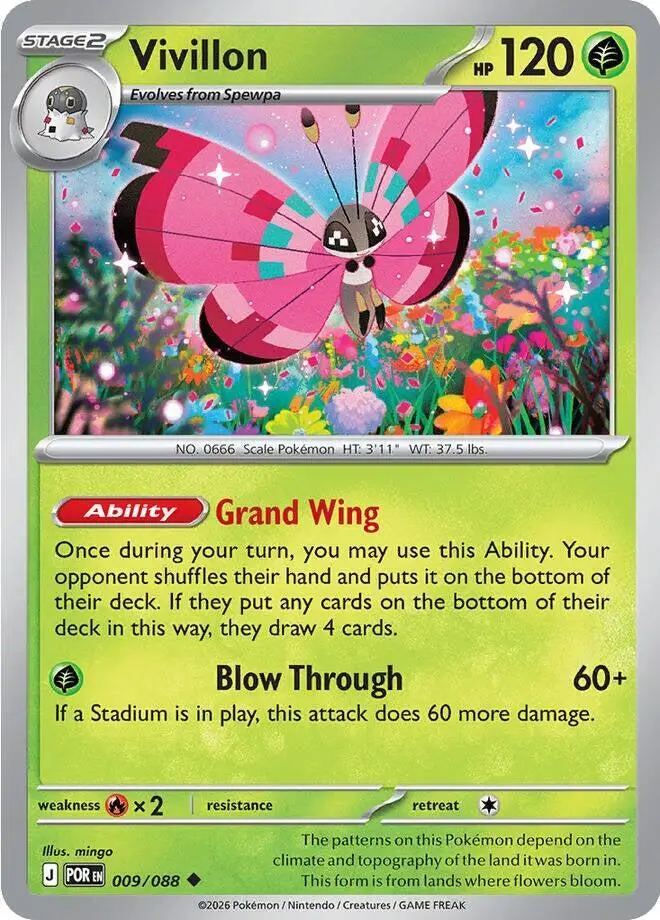 Vivillon, Perfect Order 009/88