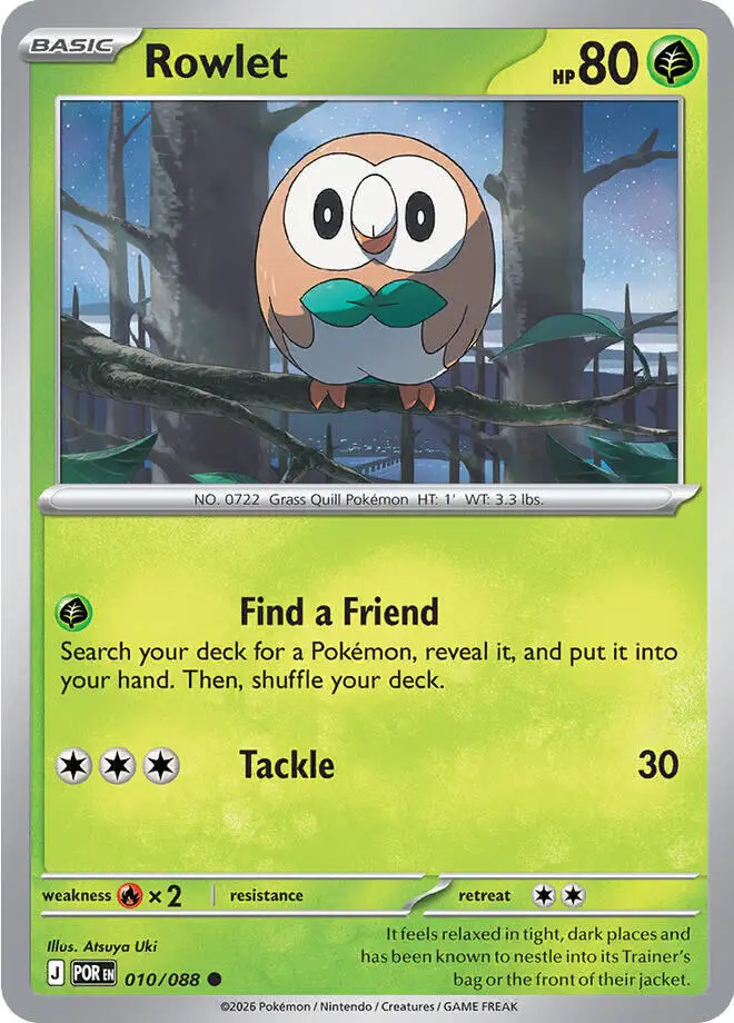 Rowlet, Perfect Order 010/88