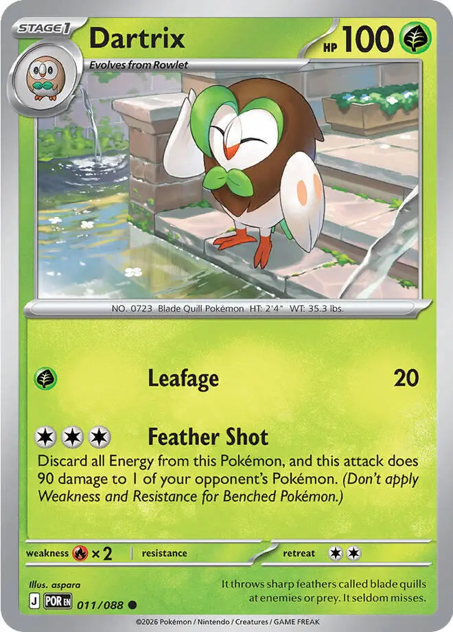 Dartrix, Perfect Order 011/88
