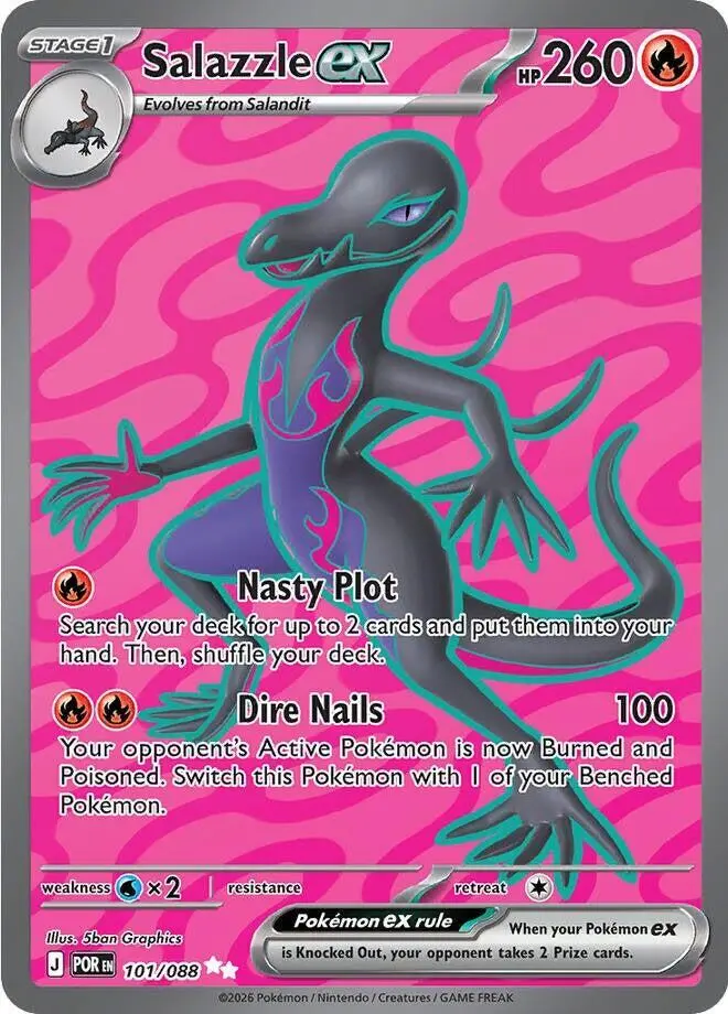 Salazzle ex, Perfect Order 101/88