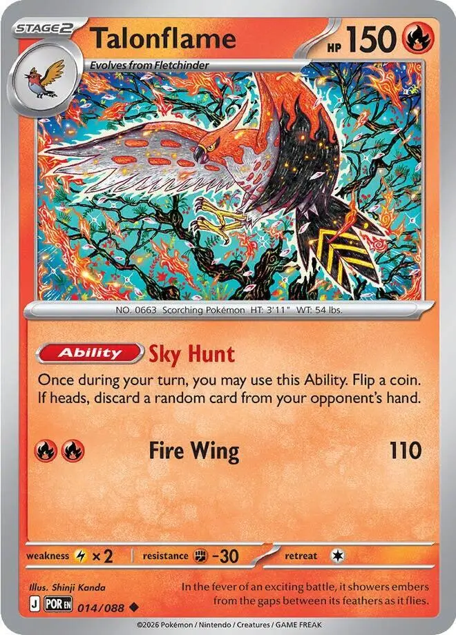 Talonflame, Perfect Order 014/88