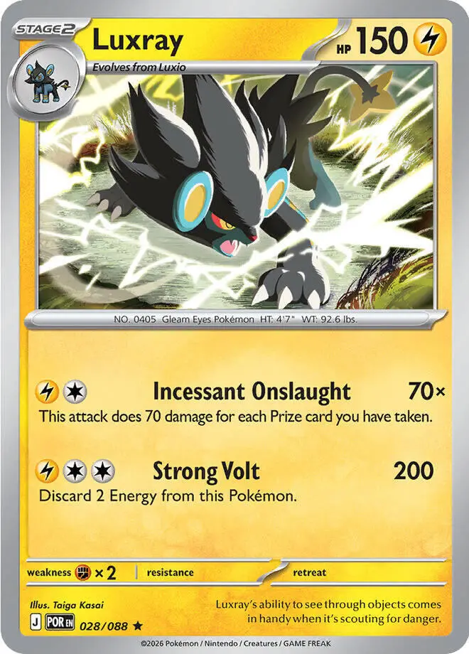 Luxray, Perfect Order 028/88