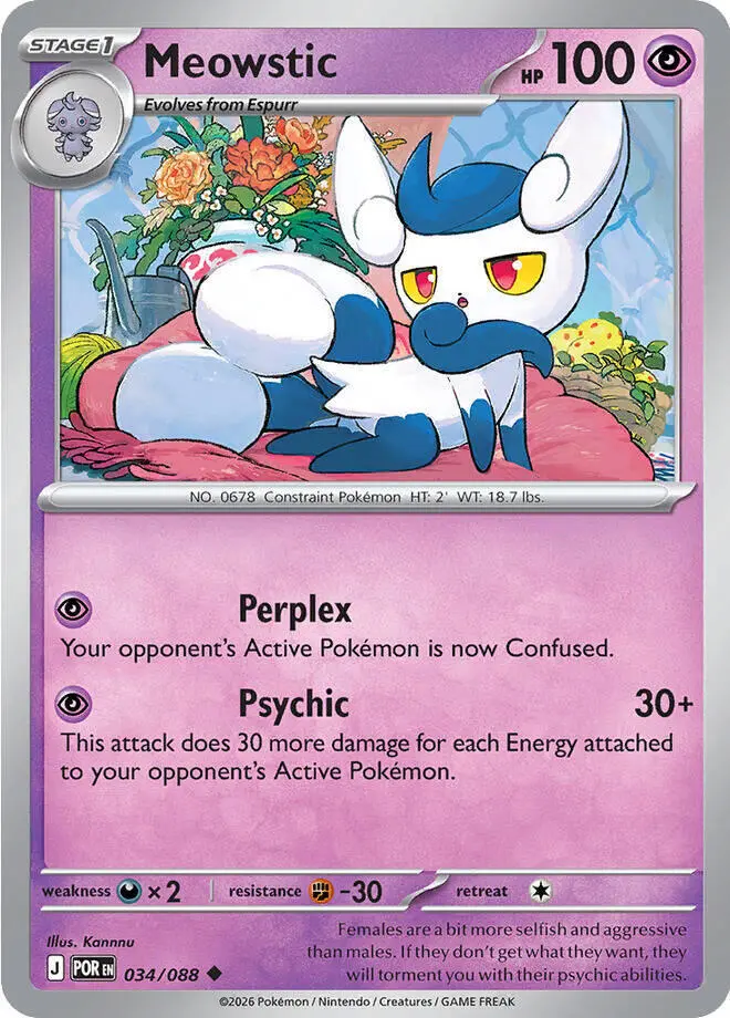 Meowstic, Perfect Order 034/88
