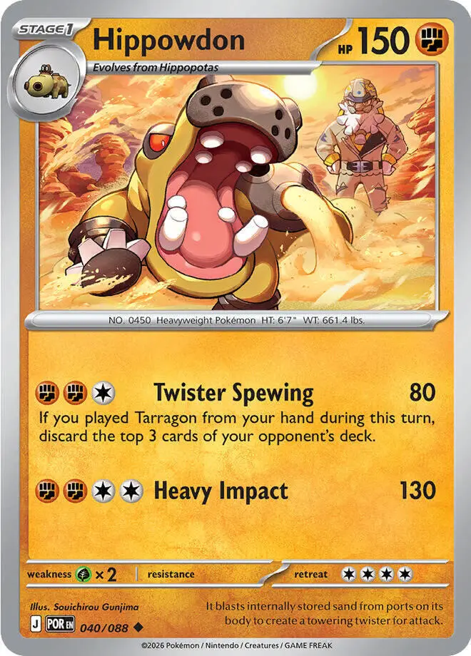 Hippowdon, Perfect Order 040/88
