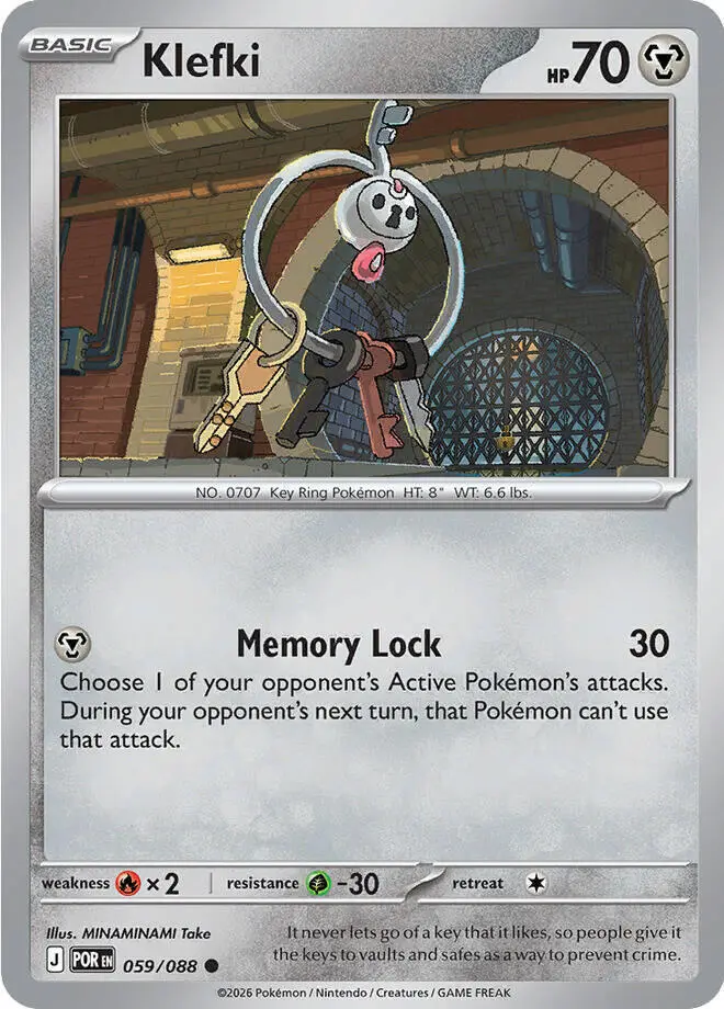 Klefki, Perfect Order 059/88