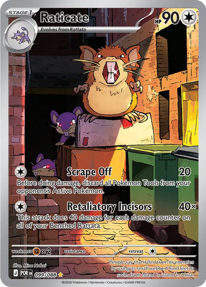 Raticate, Perfect Order 099/88