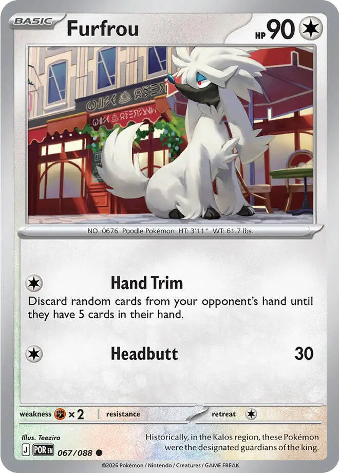 Furfrou, Perfect Order 067/88