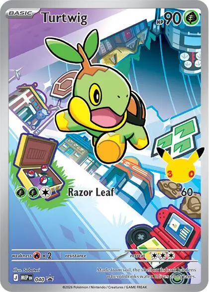 Turtwig, MEP Black Star Promos 040