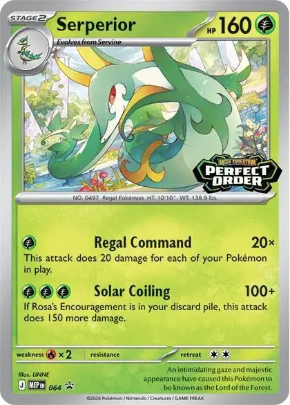 Serperior, MEP Black Star Promos 064