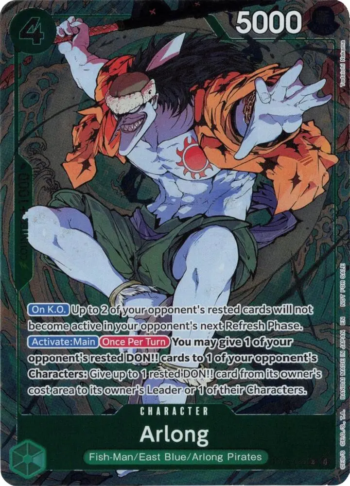 Arlong (Dash Pack), Adventure on Kami's Island OP15-023