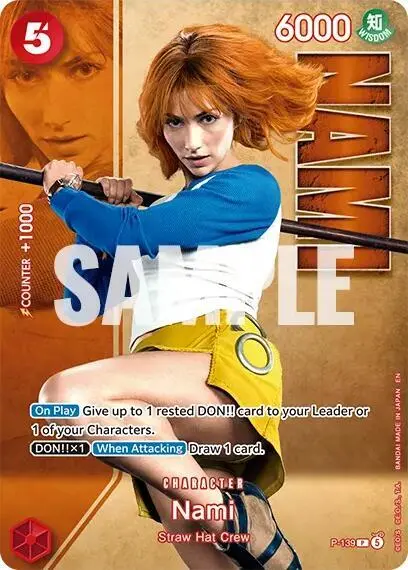 Nami (Premium Card Collection -Live Action Edition Vol.2 Straw Hat Crew-), One Piece Promotion Cards P-139