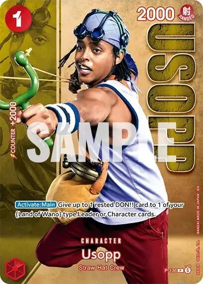 Usopp (Premium Card Collection -Live Action Edition Vol.2 Straw Hat Crew-), One Piece Promotion Cards P-136