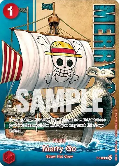 Merry Go (Premium Card Collection -Live Action Edition Vol.2 Straw Hat Crew-), One Piece Promotion Cards P-142