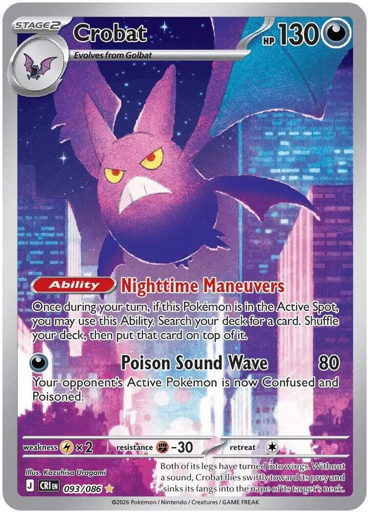 Crobat, Chaos Rising 093/86