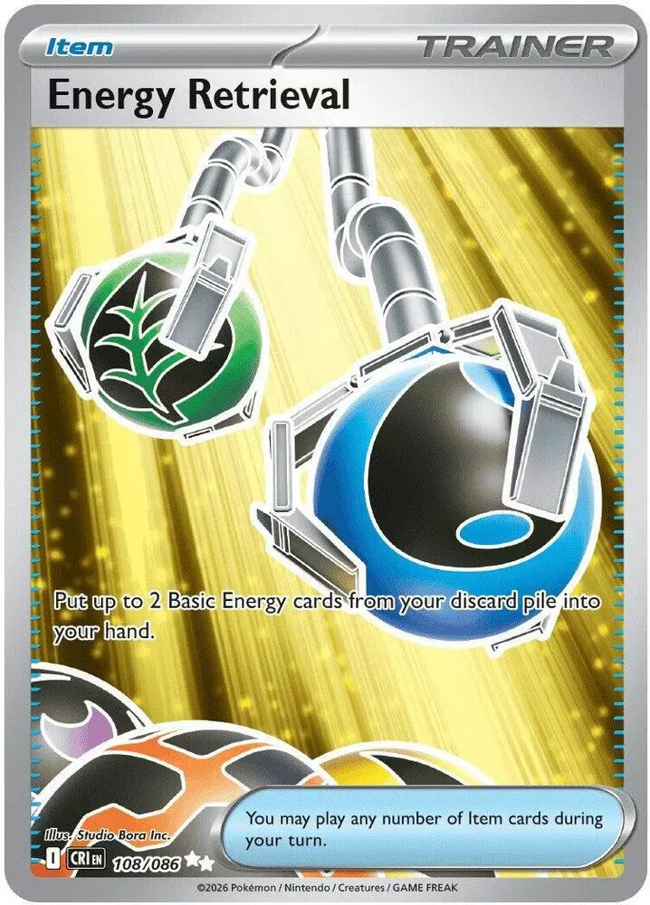 Energy Retrieval, Chaos Rising 108/86