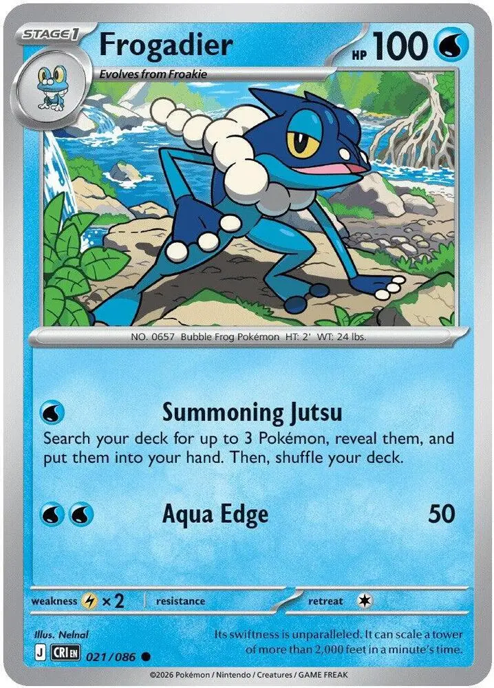 Frogadier, Chaos Rising 021/86