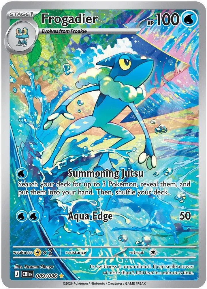 Frogadier, Chaos Rising 089/86
