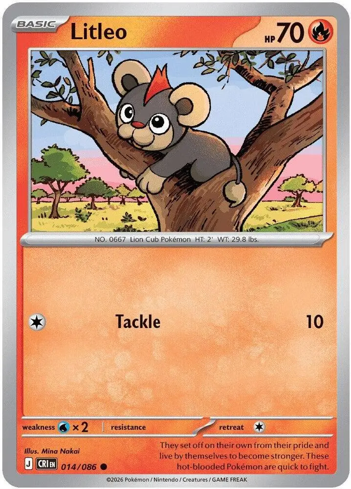 Litleo, Chaos Rising 014/86