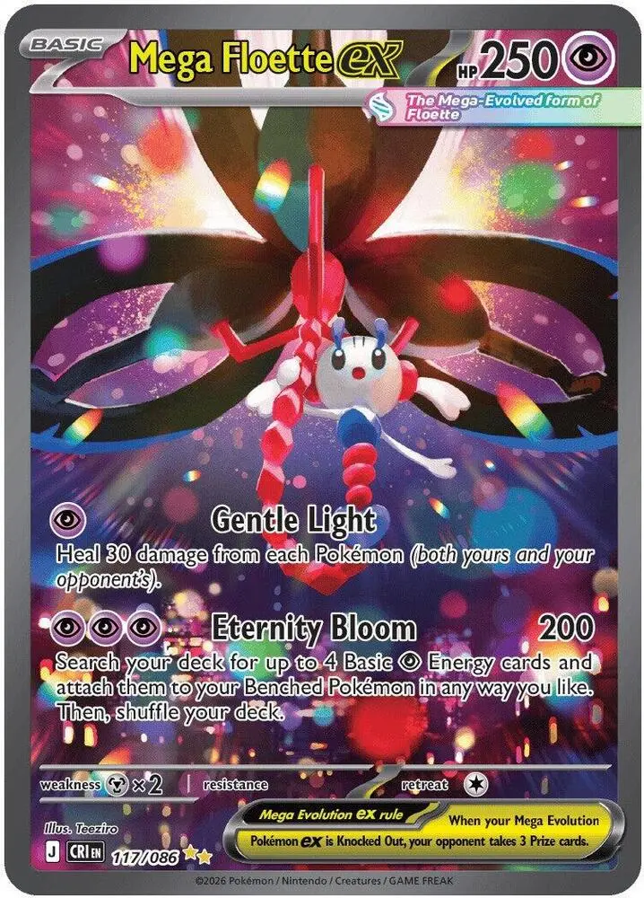 Mega Floette ex, Chaos Rising 117/86