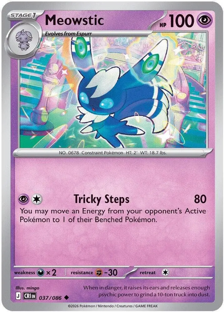 Meowstic, Chaos Rising 037/86