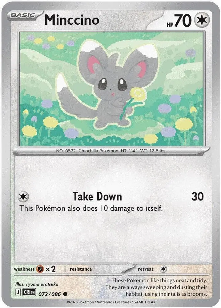 Minccino, Chaos Rising 072/86